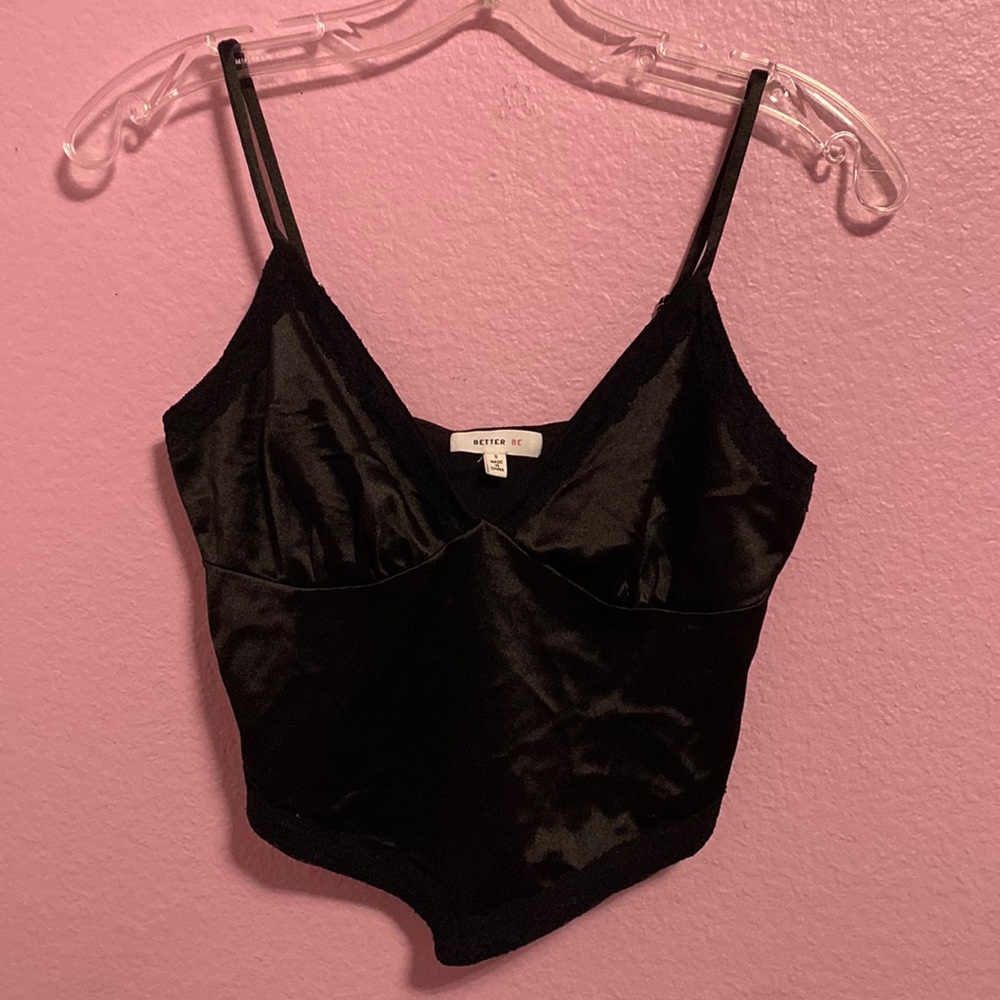 Better Be Black Hem Top